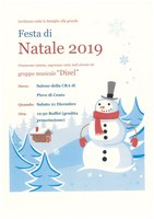 FESTA DI NATALE 21.12.2019 PRESSO CRA GALUPPI -PIEVE DI CENTO